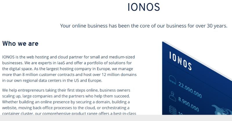 Ionos overview