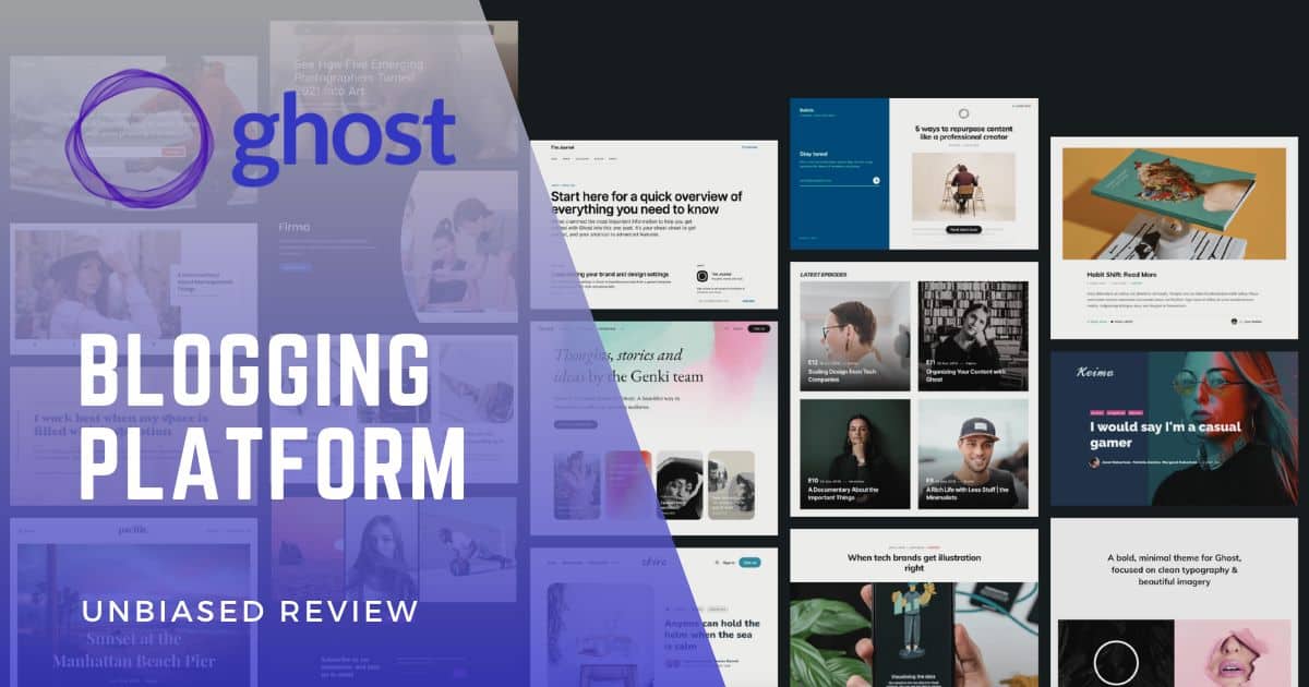 ghost blogging platform