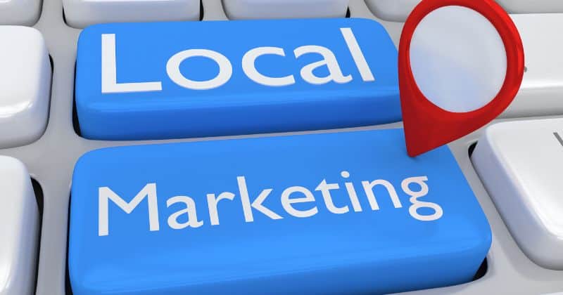 Implementing local search engine marketing for targeted outreach