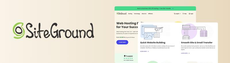 Siteground - Web Hosting